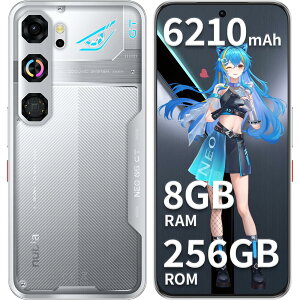 �y2026�N4�������zNFC�Ή� ZTE nubia(�k�r�A) Neo 5 GT 5G SIM�t���[ �X�}�[�g�t�H�� 8GB+256GB 6.78�C���` 50MP+2MP+16MP�J���� 6210mAh IP54�h���h�o Android16 200g
