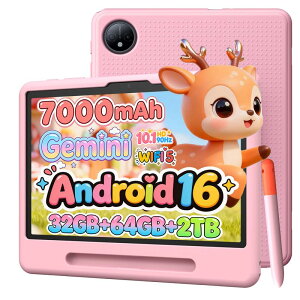 �y�L�b�Y�^�u���b�g �q���p Android16 3~7�Ό����zP10 10�C���` Wi-Fi���f���A32GB RAM+64GB ROM+2TB�g���AGemini AI���ځA90Hz��ʁA7000mAh�A5G WiFi�A��F���E�����ی�A�ی�P�[�X�E�^�b�`�y���t�� �m��E