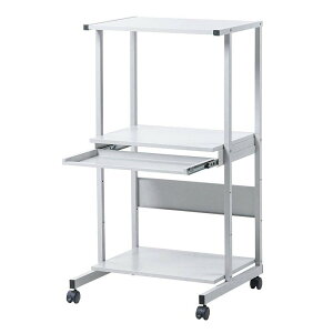 �T�����T�v���C �p�\�R�����b�N W650×D605×H1200mm �L�[�{�[�h�X���C�_�[�t�� RAC-EC74