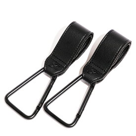 【他社より大きめ】 ベビーカーフック カラビナ おしゃれ 防犯 バギーフック ベビーカー 荷物フック エアバギーフック 2個セット バギーフック ベビーカー フック 荷物フック ペットカート