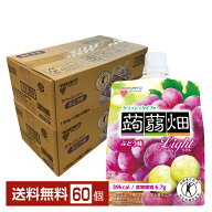 特定保健用食品 マンナンライフ クラッシュタイプの蒟蒻畑ライト ぶどう味 150g パウチ 30個×2ケース（6…