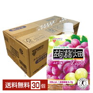 特定保健用食品 マンナンライフ クラッシュタイプの蒟蒻畑ライト ぶどう味 150g パウチ 30個 1ケース ト…