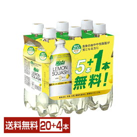 機能性表示食品 キリン メッツ プラス レモンスカッシュ 480ml ペットボトル 5本+おまけ1本纏め売り 24本（20本+おまけ4本） 1ケース【送料無料（一部地域除く）】