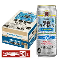 宝酒造 寶 タカラ 焼酎ハイボール キレの5％ サイダー割り Alc.5% 500ml 缶 24本 1ケース【送料無料（一…