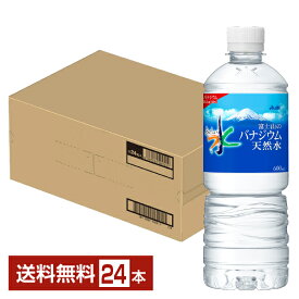 アサヒ おいしい水 富士山のバナジウム天然水 600ml ペットボトル 24本 1ケース【送料無料（一部地域除く）】 ミネラルウォーター