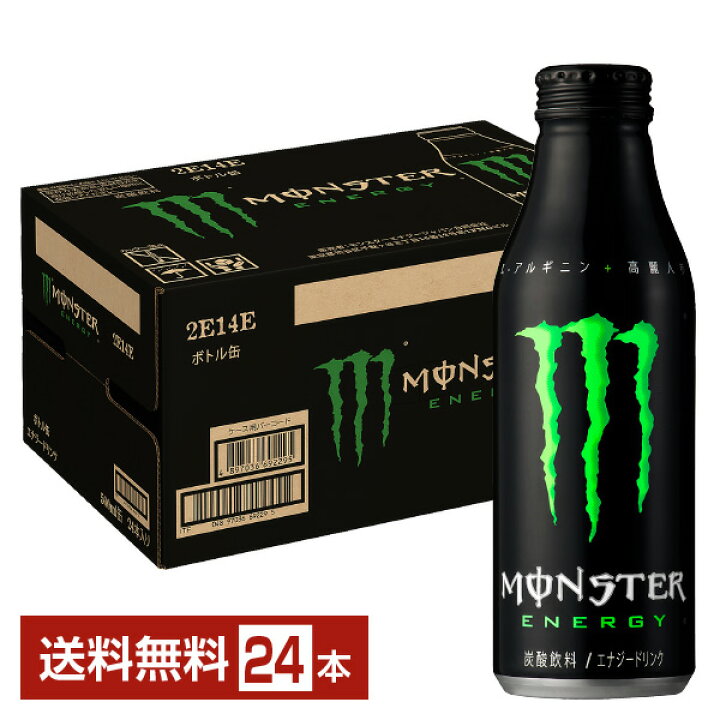 楽天市場】アサヒ モンスターエナジー 500ml ボトル缶 24本 1ケース 