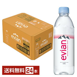 ɓ GrA 500ml ybg{g 24{ 1P[Xyiꕔn揜jz evian ~lEH[^[