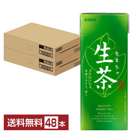 キリン 生茶 250ml 紙(LLスリム) 24本×2ケース（48本）【送料無料（一部地域除く）】 お茶 緑茶