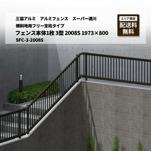 �O���A���~ �A���~�`�ރt�F���X �X�[�p�[���� �X�Βn�p�t���[�x���^�C�v �t�F���X�{��1�� 3�^ 2008S 1973×800 SFC-3-2008S