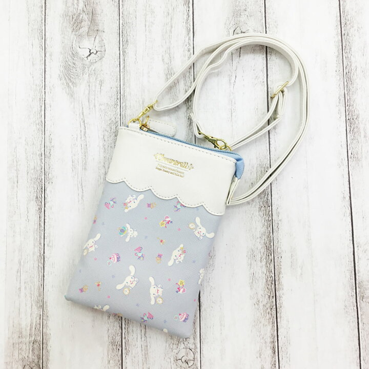 楽天市場 サンリオキャラクター スマホポシェット マイメロディ シナモロール サンリオ 可愛い 刺繍 キャラクター お財布ポシェット 便利 スマートフォンポシェット かわいい サンリオ シナモン マイメロ スマホケース キャッシュレス フェリッシュ