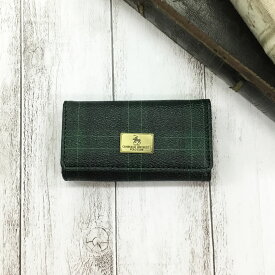 ポロクラブ 公式 公認 POLO キーケース 大人 シンプル ケンブリッジユニバーシティ POLOCLUB ポロ メンズ 小物 男性 チェック グリーン 鍵 鍵入れ