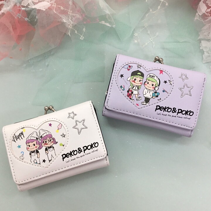 楽天市場 Peko ペコちゃん 不二家 ミニ財布 財布 ペコアンドポコ かわいい ペコ レディース グッズ プレゼント 大人 プレゼント 誕生日 女性 彼女 可愛い ギフト Wポーチ キャラクター おしゃれ フェリッシュ