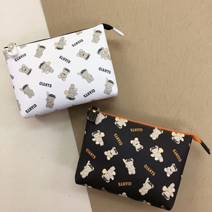 楽天市場 読売ジャイアンツ 総柄 Wポーチ ポーチ たっぷり収納 ジャイアンツ クマ柄 おしゃれ 球団グッズ 野球グッズ ファン Giants レディース かわいい プレゼント ギフト 応援グッズ 大人 可愛い テディベア フェリッシュ 楽天市場 読売ジャイアンツ 総柄 Wポーチ ポーチ たっぷり収納 ジャイアンツ クマ柄 おしゃれ 球団グッズ 野球グッズ ファン Giants レディース かわいい プレゼント ギフト 応援グッズ 大人 可愛い テディベア フェリッシュ