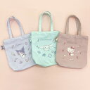 サンリオ 公式 公認 ハローキティ シナモロール クロミ キティちゃん シナモン クロミちゃん かわいい パステルカラー 新学期 通学 新生活 トート トートバッグ 推し活バッグ バッグ 推し活 キャンバストートバッグ 帆布バッグ プレゼント キャラクター