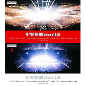 BD / UVERworld / UVERworld 2018.12.21 Complete Package - QUEEN'S PARTY at Nippon Budokan & KING'S PARADE at Yokohama(Blu-ray) (本編ディスク2枚+特典ディスク1枚) (完全生産限定版) / SRXL-203