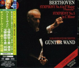 CD / ギュンター・ヴァント / ベートーヴェン:交響曲第5番「運命」 交響曲第6番「田園」 1992年ライヴ (ハイブリッドCD) (解説付) / SICC-10134