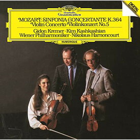 CD / ギドン・クレーメル / モーツァルト:ヴァイオリン協奏曲第5番(トルコ風) 協奏交響曲 (SHM-CD) (解説付) / UCCS-50194