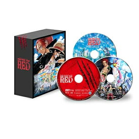 【取寄商品】BD / 尾田栄一郎 / ONE PIECE FILM RED デラックス・リミテッド・エディション (本編4K Ultra HD Blu-ray+本編Blu-ray+特典DVD) (初回生産限定版) / BSTD-20742