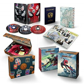 【取寄商品】BD / 洋画 / スパイダーマン:ファー・フロム・ホーム 日本限定プレミアム・スチールブック・エディション(Blu-ray) (2D Blu-ray+4K Ultra HD Blu-ray+3D Blu-ray) (完全数量限定版) / BPBH-1231