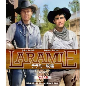 【取寄商品】BD / 海外TVドラマ / ララミー牧場 Season1 Vol.16 HDマスター版 BD&DVD BOX(Blu-ray) (Blu-ray+DVD) (数量限定版/廉価版) / NORDB-59