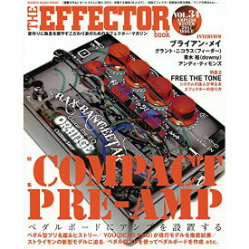 (書籍) THE EFFECTOR BOOK VOL.34【お取り寄せ・キャンセル不可】