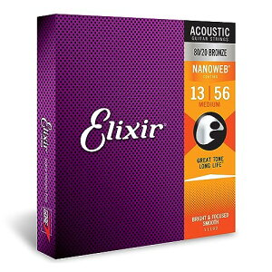 yGg[Ń|Cg10{z Elixir GNT[ AR[XeBbNM^[ NANOWEB 80/20uY Medium .013-.056 #11102