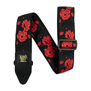 [ERNIE BALL] 5335 M^[Xgbv JACQUARD STRAP TANGO ROSE WJ[hEXgbv ^SE[Y