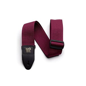 ERNIE BALL 4047 �M�^�[�X�g���b�v �o�[�K���f�B POLYPRO STRAP BURGUNDY �|���v���E�X�g���b�v