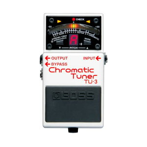 BOSS �{�X CHROMATIC TUNER �N���}�`�b�N�E�`���[�i�[ TU-3
