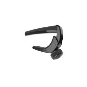D'Addario ダダリオ カポタスト エレキ/アコギ/クラシックギター対応 FlexFitテクノロジー採用 Pro Plus Capo PW-CP-19 black(ブラック)