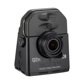 ZOOM ズーム ハンディビデオレコーダー ハイレゾ音質 フルHD 4倍鮮明な映像を記録 4K画質【メーカー3年延長保証付】 Q2n-4K