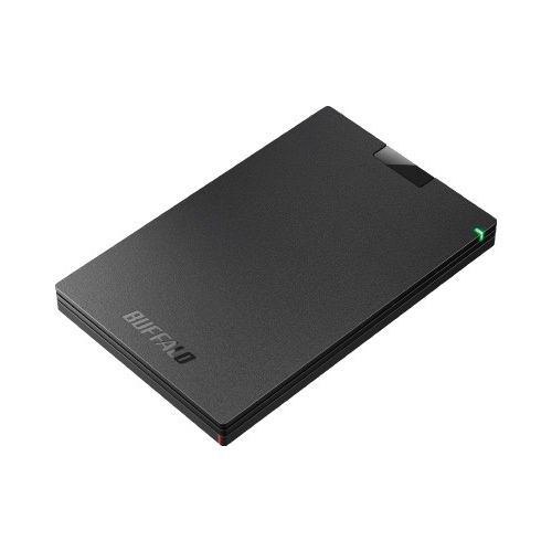 即納 BUFFALO HDD ポータブルハードディスク USB3.1(Gen1)対応 500GB
