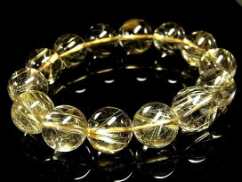 楽天市場】パワーストーン 天然石 ゴールドルチル ルチルクォーツ 金針 