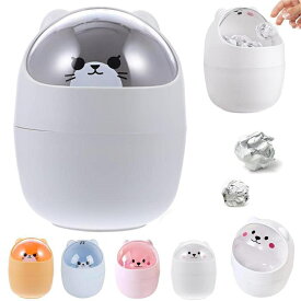 卓上ゴミ箱 小型 ダストボックス 蓋付き ミニ ゴミ箱 小さい おしゃれ ミニゴミ箱 可愛い 猫 ダストボックス ミ入れ 隠せる くず入れ 耐用 トラッシュボックス 車用ゴミ箱 洗面所 キッチン デスク オフィス用 ごみ箱