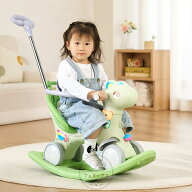 送料無料 木馬 乗用玩具 おもちゃ 赤ちゃん歩行器 ベビーウォーカー 乳幼児用歩行車 子どもの木馬 押し棒…