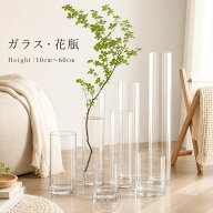 花瓶 ガラス おしゃれ 花器 大きい 一輪挿し フラワーベース 透明 20cm 30cm 60cm 北欧 インテリア 雑貨 …