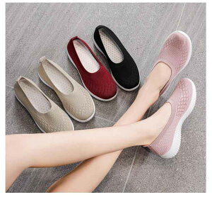 スニーカー レディース 軽量 ゆったり 履きやすい 歩きやすい 外反母趾 甲高 幅広 疲れにくい スリッポン 通気性 ローカット スニーカー 看護師 作業靴 ランニングシューズ メッシュ シュー