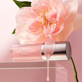 【今なら送料無料！11日1:59まで！】ファミュ デューイー リッププランパー スパークル（ピオニー）