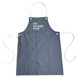 エプロン　【the snuggle shop オリジナル】　オリジナルエプロン　オリジナルグッズ　料理　デニムエプロン　プレゼント　ポイント消化　★