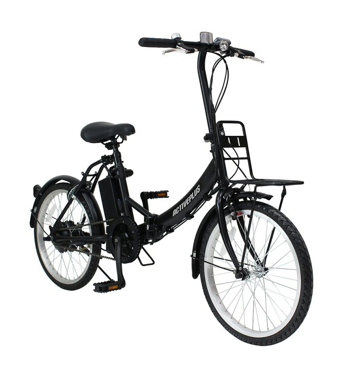 楽天市場】ACTIVEPLUS ノーパンク電動アシスト折畳み軽快車 20インチ 