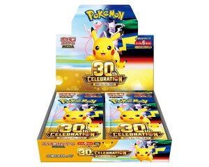 �y�V�������N�t���E�V�i���J���z�|�P�����J�[�h�Q�[�� MEGA �g���p�b�N 30th CELEBRATION BOX 1BOX 20�p�b�N���� 30���N �|�P�J