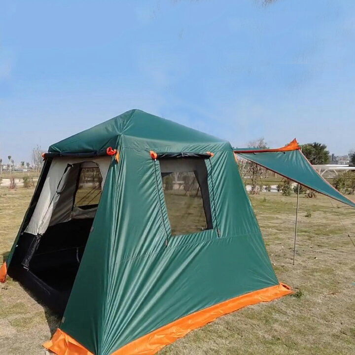 新品未使用品】 Fengzel Outdoor ワンタッチテント 3〜4人用 キャンプ