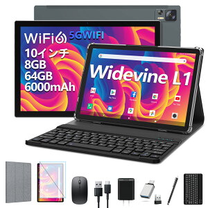 �y�N���N�n����10999�~&���r���[��8�_���T�t���z10�C���`�^�u���b�gWi-Fi6���f��Android�^�u���b�g RAM8GB ROM64GB 1TB�g�� Widevine L1�Ή� 8�R�ACPU 1.8Ghz 13MP+8MP�J���� Bluetooth5.0+6000mAh+USB-C+OTG+��F��+����