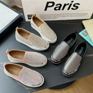 【取寄】スニーカー 白 レディース 厚底 厚底スニーカー 厚底シューズ スリッポン 靴 シューズ レディースシューズ ブラック ホワイト ピンク グリッター キラキラ ラメ カジュアル 歩きや