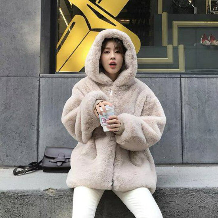 ファー付きフードジャケット 黒 楽天市場】【送料無料】ファー  