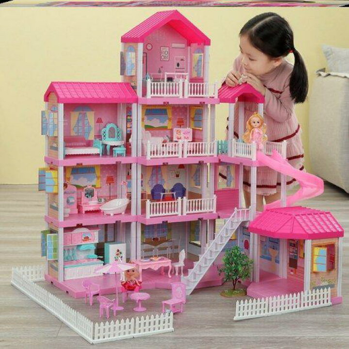 楽天市場】【取寄】ドールハウス 子供 おもちゃ 女の子 人形 家 遊び 