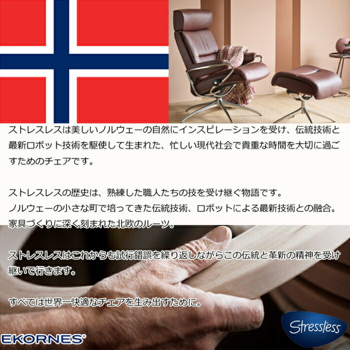 楽天市場】【正規代理店】リクライニングチェア ストレスレス コンサル  