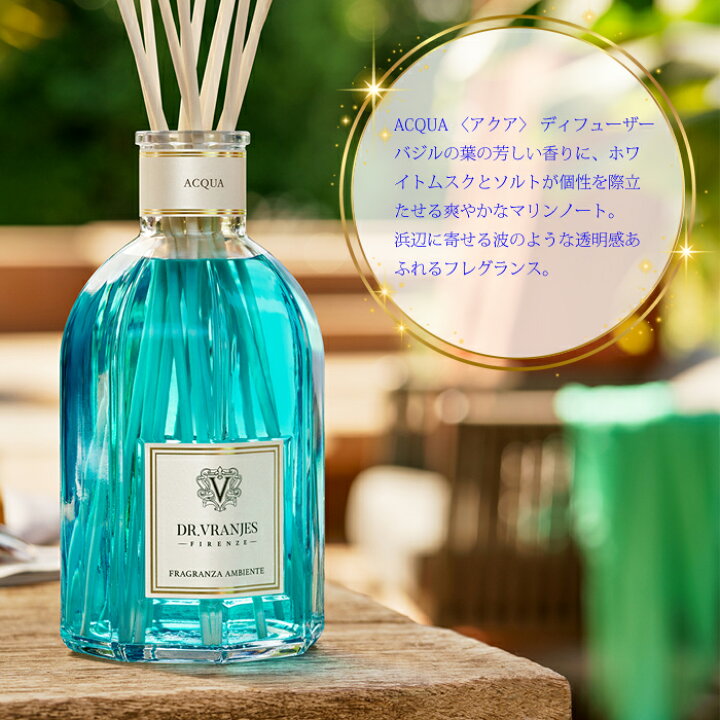 楽天市場】【正規品】DR. VRANJES JAPAN ACQUA（アクア） 250ml 