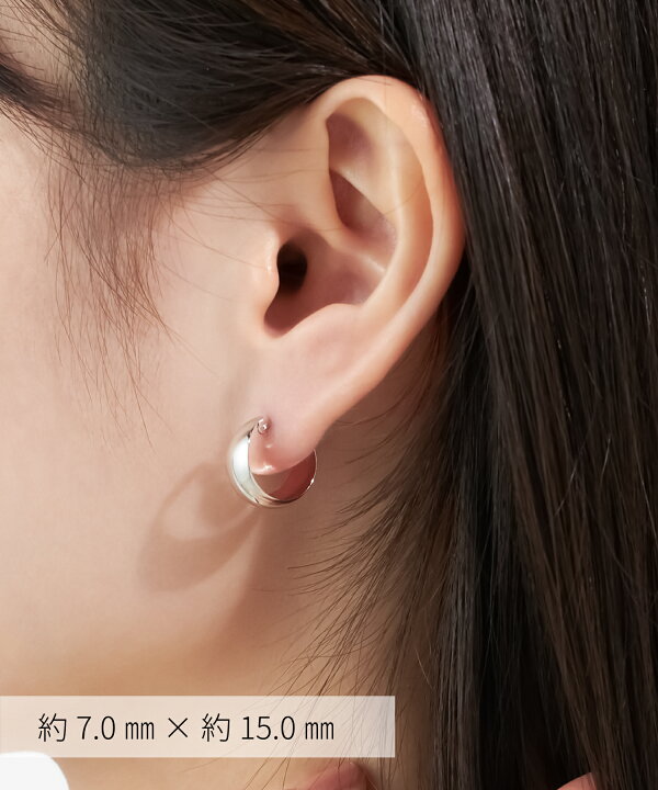 楽天市場】【 festaria bijou SOPHIA 】ピアス フープ K10 K18 WG 