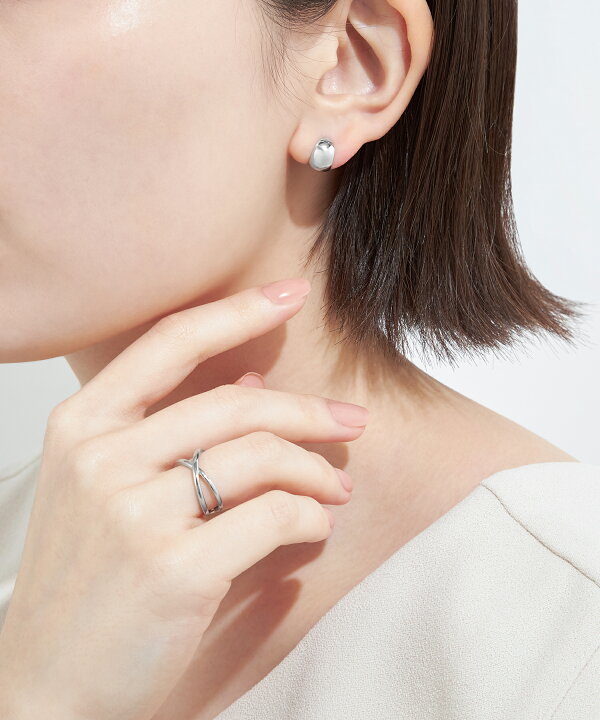 楽天市場】【 festaria bijou SOPHIA 】 ピアス フープ K10 WG 
